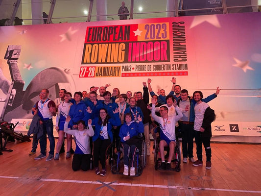 🏅CHAMPIONNATS D’EUROPE ET DE FRANCE AVIRON INDOOR PARIS 2023🏅