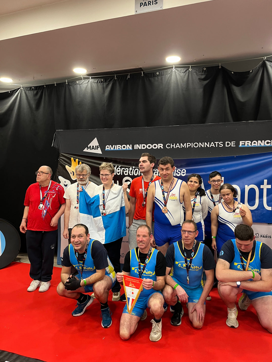 Championnat de France d'Aviron Indoor au Stade Coubertin à Paris 🚣