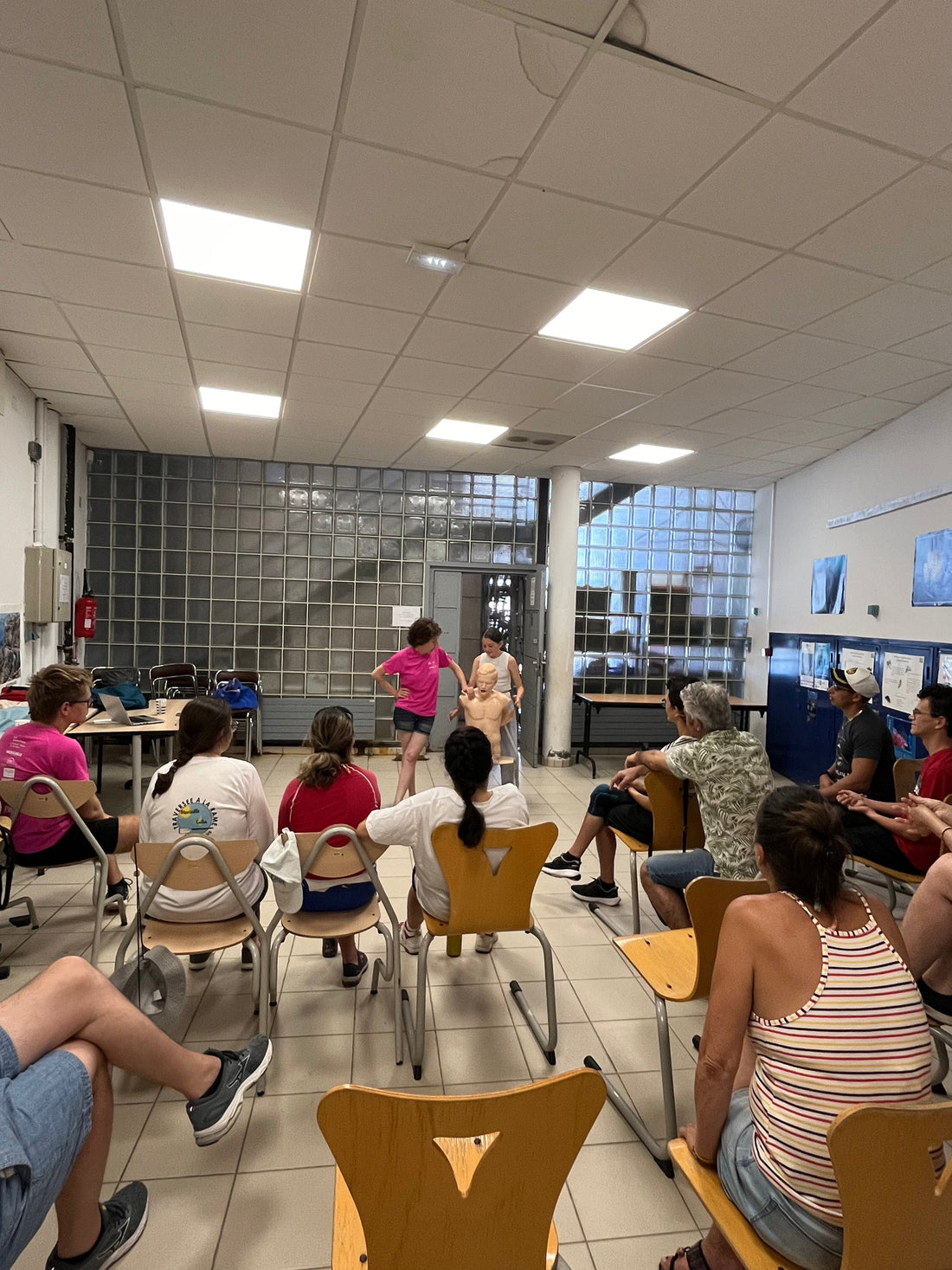 Formation PSC1 de nos adhérents par l'APHM 😎