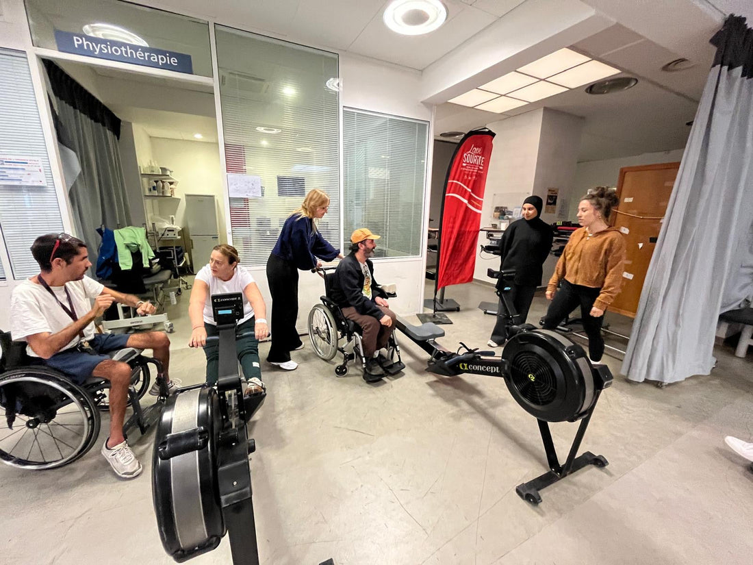 Journée handisport à la clinique Saint-Martin 🚣